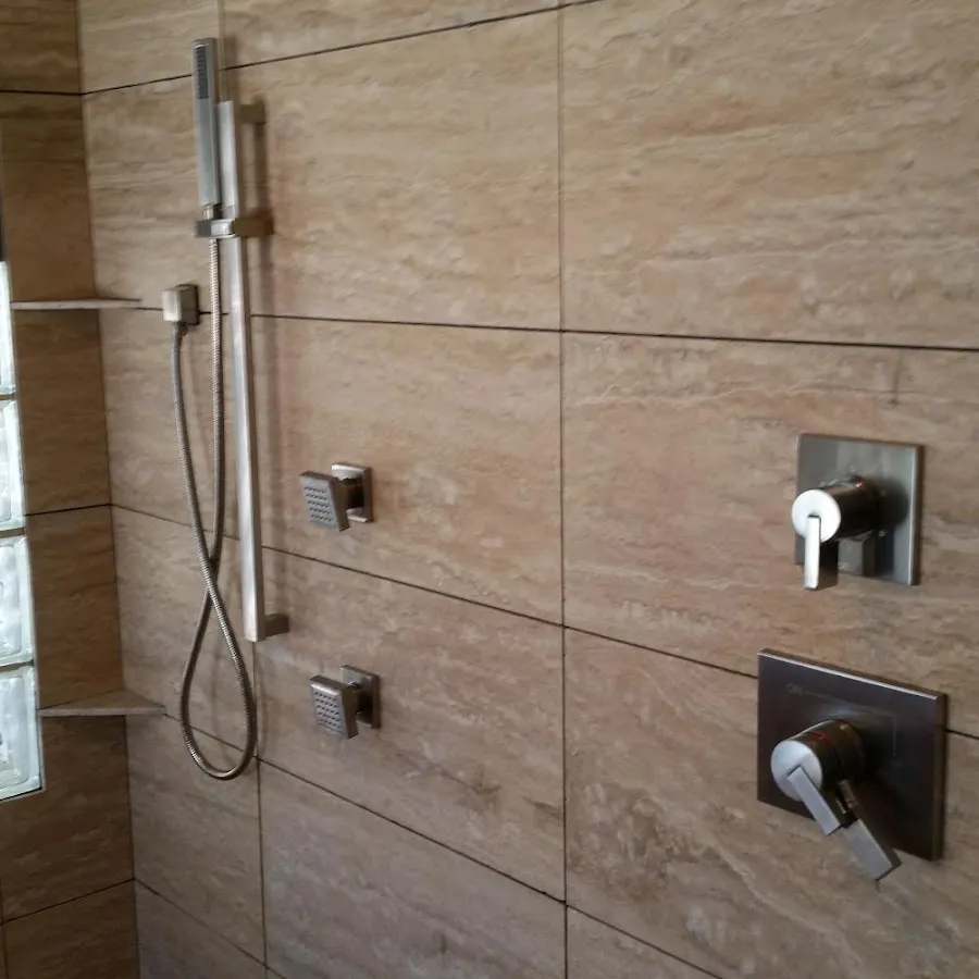Shower fixture installation for Water Heater Replacement in Hollister